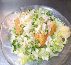 ねぎドカ厚揚げ