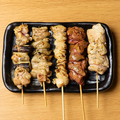 料理メニュー写真&nbsp;焼き鳥5種盛り合わせ