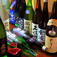 【地元の銘酒】熊本産の日本酒・焼酎を豊富にご用意！