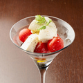 料理メニュー写真&nbsp;カクテルグラスのカプレーゼ
