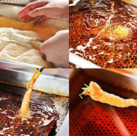 お洒落な店内で絶品串揚げの数々がお楽しみいただけます！宴会、貸し切り、デートで！