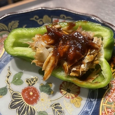 さば味噌ピーマン