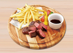 ザブトンステーキ(特製トリュフソースorおろしレモンポン酢）