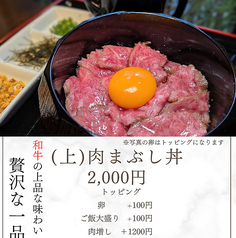 ランチメニュー表