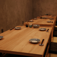 こちらも８から12名様のイメージ席です。