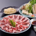 料理メニュー写真&nbsp;甘とろ豚のしゃぶしゃぶ（1人前）
