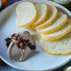 白レバーのパテ