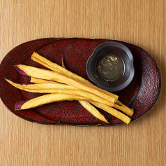 さつまいもスティック はちみつバター添え