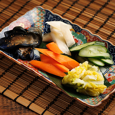 お新香盛り合わせ(5種)