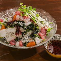 本日の鮮魚の海鮮サラダ