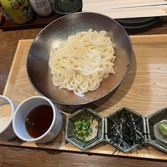 今月の炊き込みご飯/冷し稲庭うどん 2種のタレ