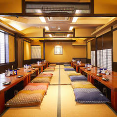 2階のお座敷席は宴会に最適！8名~最大50名収容♪