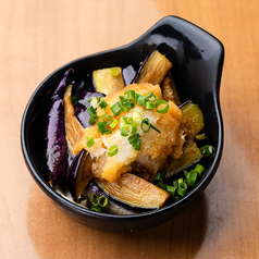 揚げナスポン酢