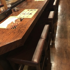 カウンター席10席
