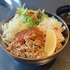 【平日限定】まかない丼Ｂ(ネギ塩カルビと牛そぼろ)