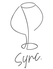 Wine bar Sync ワインバーシンクのロゴ