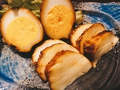 料理メニュー写真&nbsp;チーズと玉子のたまり醤油漬け