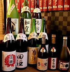 厳選された全国各地の地酒でご宴席をお楽しみください