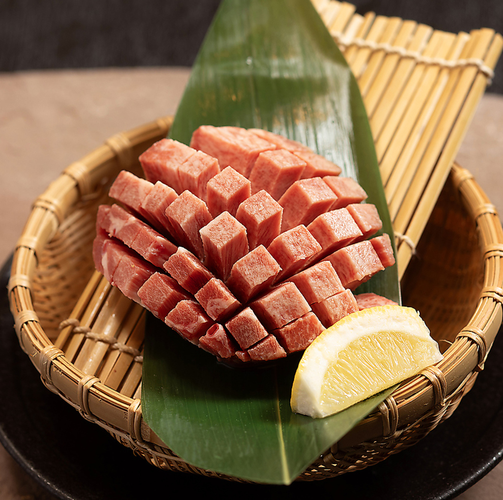 絶品タン元使用の人気♪　花咲き牛タン焼！