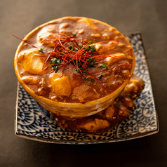 こぼれ麻婆豆腐