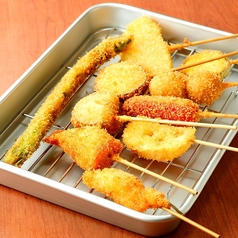 お得な串揚げ10種盛り