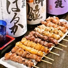 焼き鳥盛り合わせ
