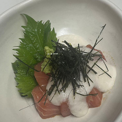 マグロの山掛け