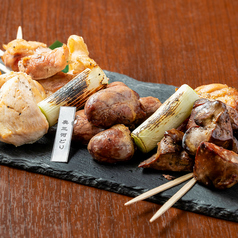 奥三河どり五種盛り