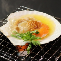 帆立浜焼き 醤油糀バター