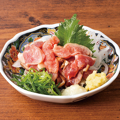 国産鶏のももたたき