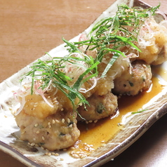 鴨塩つくね焼き おろしポン酢 