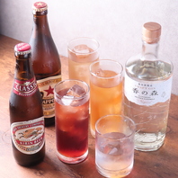 お酒が飲めない方、お子様も満足のドリンクメニュー