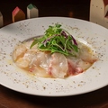 料理メニュー写真&nbsp;鮮魚のカルパッチョ　（タイorサーモン）