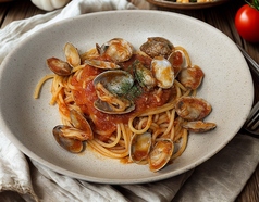 アサリごろごろボンゴレロッソ