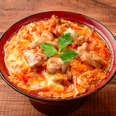 真っ赤卵の親子丼