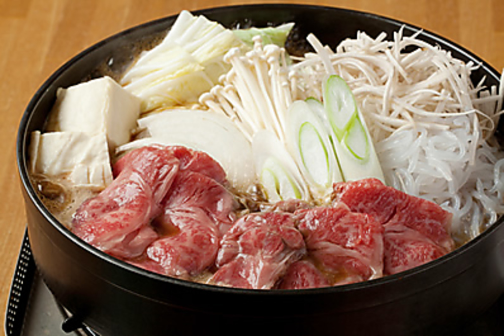 佐賀牛を使ったすきやき