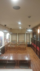 お座敷は、連結で大きくなります。最大25，6名