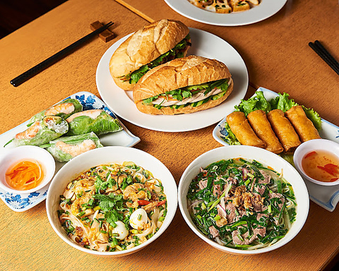 当店自慢の本場さながらのベトナム料理をお楽しみください。