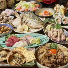 炉端とホルモンと串焼きとおでん とっとっと 梅田お初天神店のコース写真