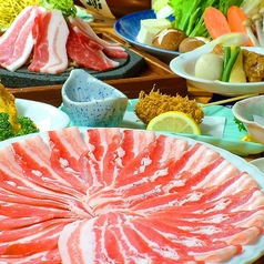 かごしま黒豚 六白亭のコース写真