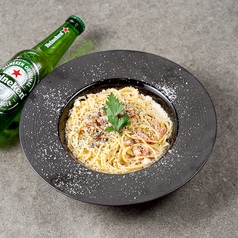 トリュフクリームパスタ