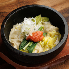 明太炊き餃子