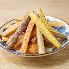 揚げ根菜3兄弟
