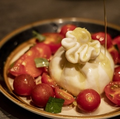 Xato burrata&steakのコース写真