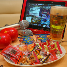 全てのカラオケプランにスナック菓子付き♪