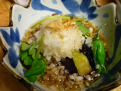 賀茂茄子の揚出し　（春～秋）