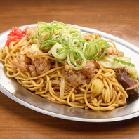 秘伝ソース仕上げのこだわりの絶品焼きそば◎