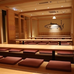 最大72名様まで入れる貸し切り席