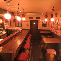 昔懐かしいレトロなほっと安らげる空間