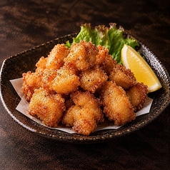 鶏ぼんじりの香味揚げ